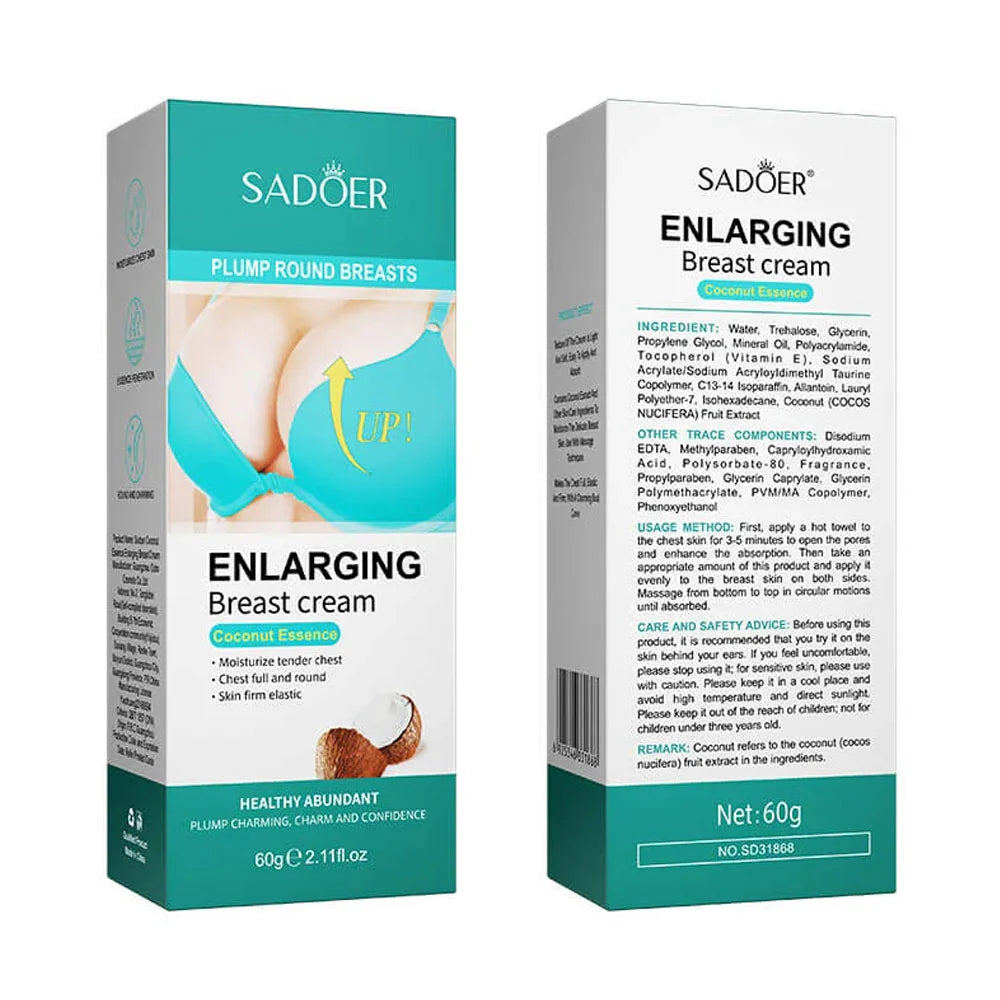 Sadoer - Enlarging Breast Cream Coconut Essence